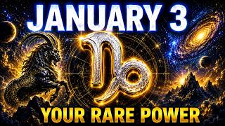 Born on January 3 You Have A Rare Capricorn Power ♑