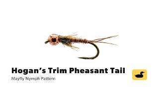 Fly Tying Tutorial: Hogan’s Trim Pheasant Tail
