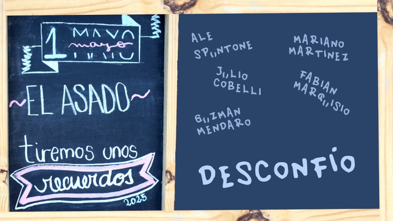 EL ASADO 2025 - "Desconfío" - Spuntone & Mendaro, Martínez, Marquisio y Cobelli