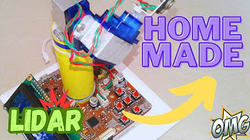 LiDAR Scanner, Fully finished Product. Home made PCB. Portable 3D Room scanner / 3D printing.