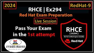 RHCE EX 294 Exam Preparation Live Session  Tips, Tricks, and Expert Guidance #rhce #2024 #rhel9