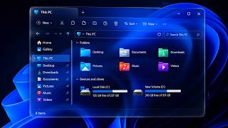 Get Windows 12 Like Glassy File Explorer (No Software Needed) screenshot 3