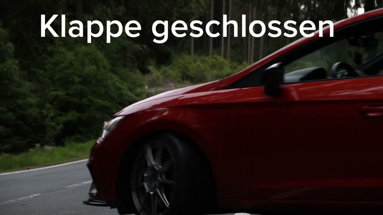 Seat Leon Cupra 300 Grail Exhaust 🚗💨🔥///3,5" ab Turbo///2.0TSI🚗///Sound///FlyBy///Pops and Bangs🔥