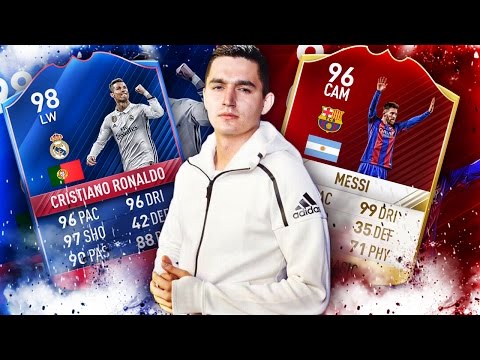 Видео: Роналдо заменя Меси като играч с най-висок рейтинг във FIFA 17