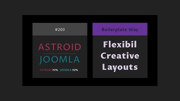 Part 3: Explore the Creativity of Astroid Layouts | Joomla Tutorial