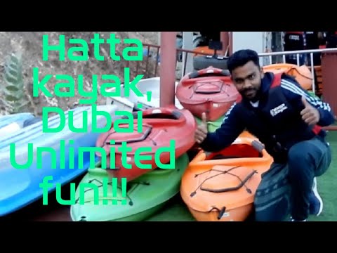 Hatta kayak Dubai!!.. //Dubai kayaking!.. /Near heritage village at hatta