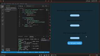 ASMR Python Programming With The Kivy Framework | Creating A Projectile Motion Calculator | #Part1 screenshot 5