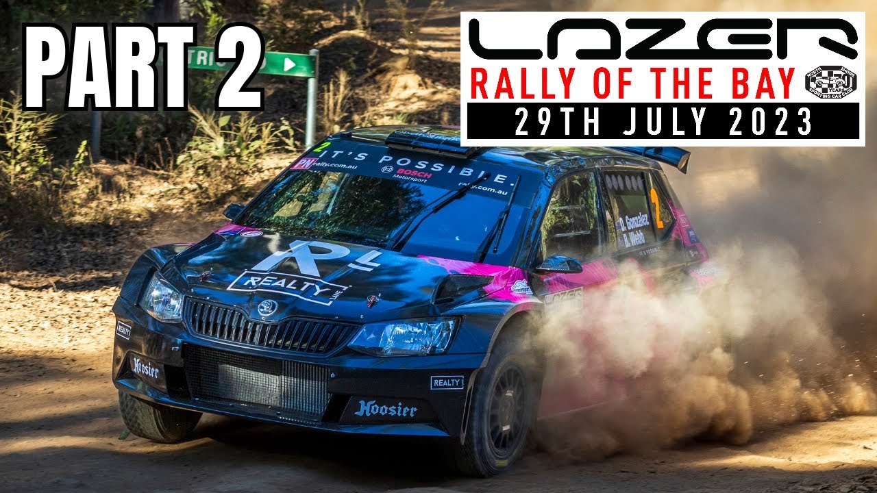 2023 Lazer Rally of the Bay - Rally Action Part 2 - YouTube