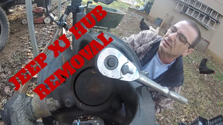 How to remove a hub bearing and knuckle, Dana 44/30