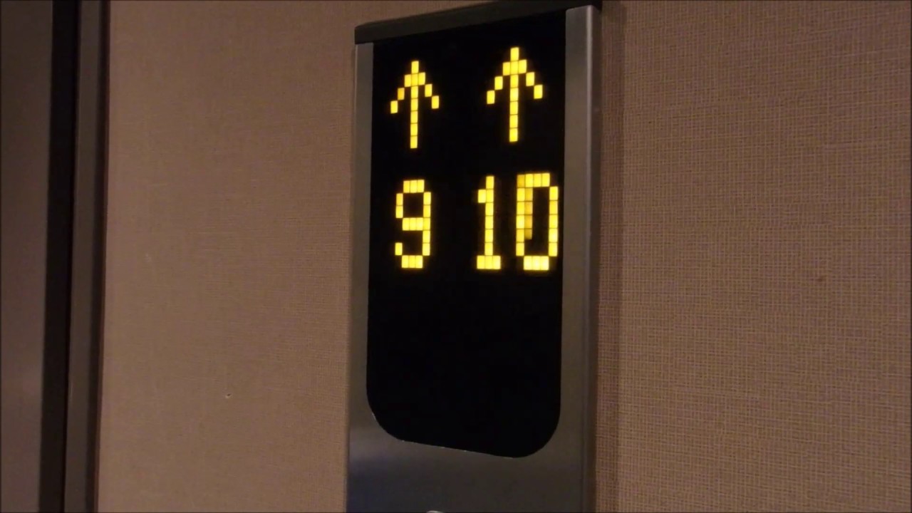 【ボタン確認音搭載】天然温泉 白鷺の湯 ドーミーイン姫路のエレベーター（東芝製）その２