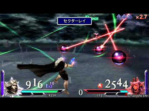DISSIDIA FINAL FANTASY 012 兄貴VS普莉修