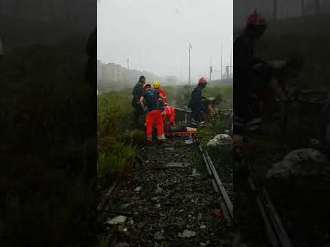 Tragedia di Genova, soccorritori in azione
