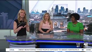 KSHB meteorologist Lauren Rainson inspires young scientists at Northview Elementary