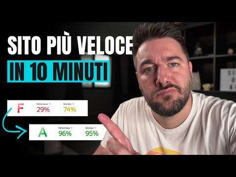 Come velocizzare il tuo sito wordpress in 10 minuti!
