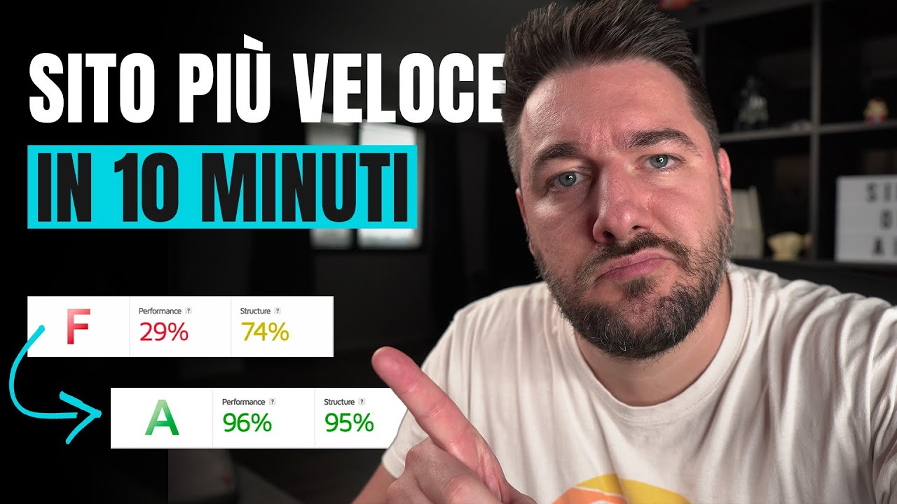 Come velocizzare il tuo sito wordpress in 10 minuti! - YouTube