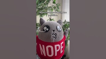 When everyone is being too sensitive 🙄 #explodingkittens #cardgame #nopecat