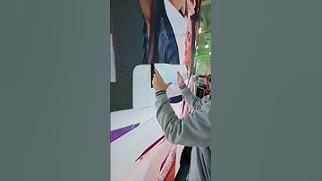 Why does this LED screen feel like it’s curved？ #eagerled #leddisplay #ledvideowall #shorts