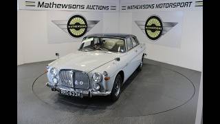 1973 ROVER 3.5 LITRE AUTO | Mathewsons Classic Cars | Auction: 28, 29 & 30 October 2026