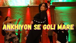 Ankhiyon Se Goli Mare Iman Esmail Choreography Dulhe Raja Govinda Bollywood Dance