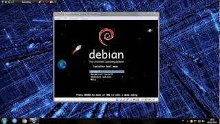 How To Install Debian With Graphical Install in Virtual Box