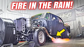 Dyno Testing Blasphemi During a Storm and Dropping My Chevy C10.