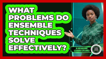 What Problems Do Ensemble Techniques Solve Effectively?
