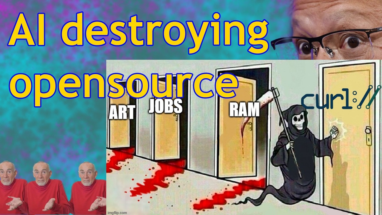 AI is now coming after open source