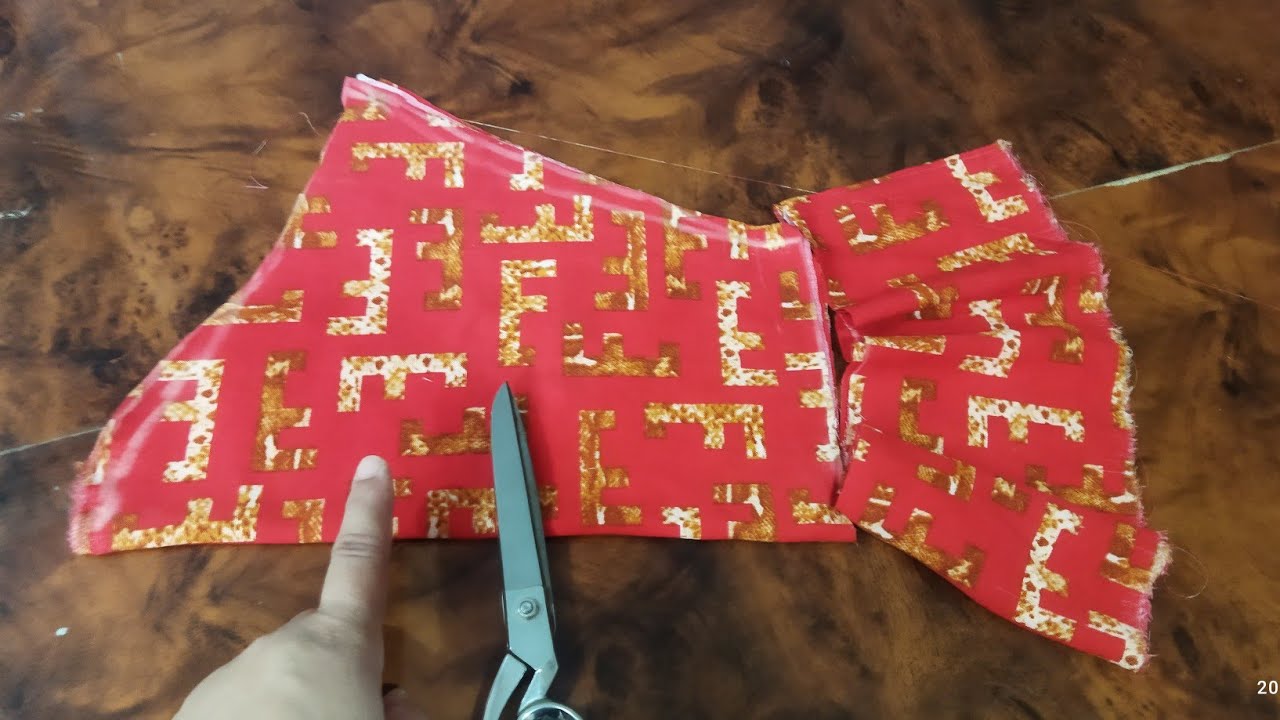 طريقة فصالت البيجامة بلكشكشة هناك خطاء في العبار توب فيه جوج ميتر ونص اعتدر على الأخطاء🥰