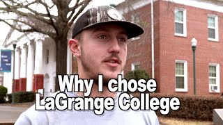 WHY I CHOSE LAGRANGE COLLEGE - Baley Coleman
