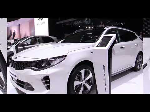 2017 KIA Optima SW GT Line | Exterior And Interior Look Around U0026 First Look At Auto Show