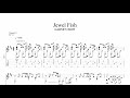 [TAB譜動画] Jewel Fish/GARNET CROW ソロギター アレンジ 自動演奏
