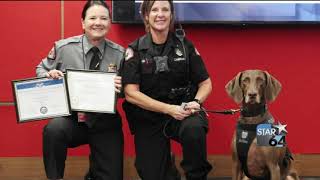 UC welcomes new K9, first female explosive detection K9 handler in region