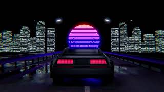 City Drive - Retro 3D Loop