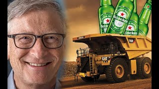 Bill Gates Buys $1B Heineken Stock. CAT autonomous trucks. Caterpillar Also Part Of His Portfolio