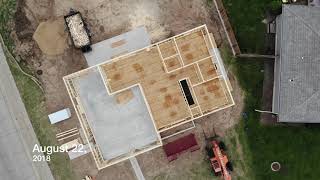 MUST SEE drone shots of home CONSTRUCTION