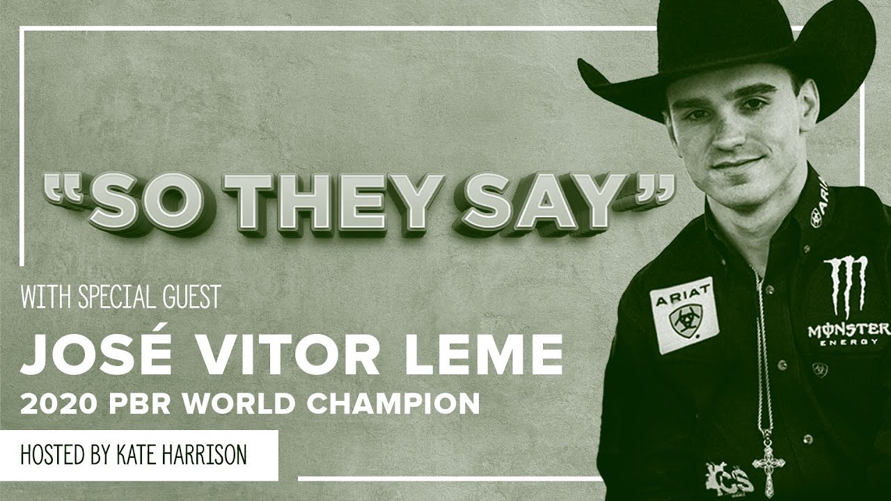 Join us with 2020 PBR World Champion and Ariat Athlete, José Vitor Leme, as...
