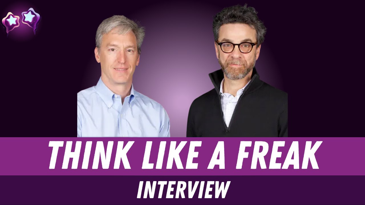 Think Like a Freak: Steven D Levitt & Stephen J Dubner Interview | Freakonomics Say Think Different