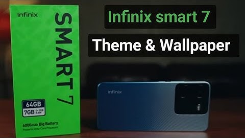 infinix smart 7 How to change theme, infinity phone theme change kaise kare, infinix theme setting