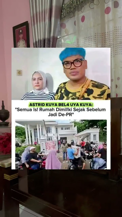 Uya Kuya dan Astrid. #quotes #kehidupan #katabijak #katamotivasi #info #artis #tips #katakata #fyp