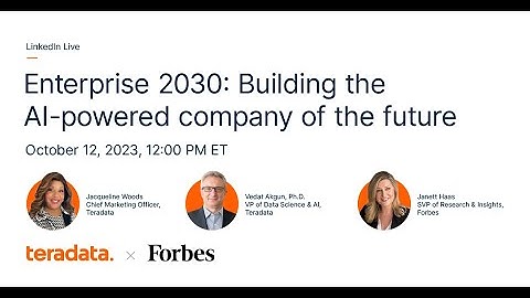 Enterprise 2030: Building the AI-powered company of the future