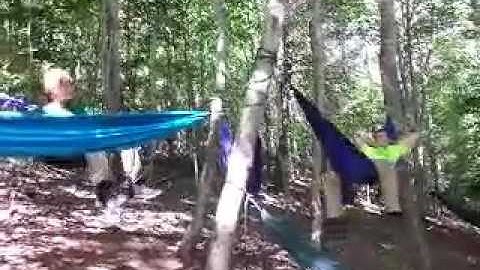 How To Get Into A High Hammock