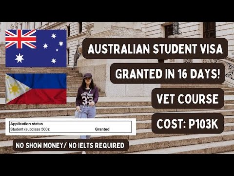 HOW I PROCESSED MY AUSTRALIAN STUDENT VISA | 10 STEPS | VET COURSE | JULY 2022