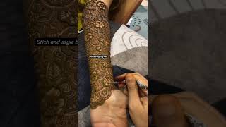 Bridal mehndi design|stich and style by rabi|