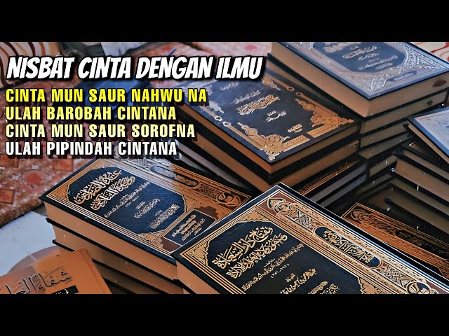 SYAIRAN SANTRI - NISBAT CINTA DENGAN ILMU VERSI AKUSTIK #syairan #syairansantri class=