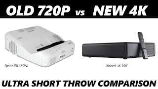 Cheapest vs Expensive UST Projector Compare with ALR Screen !