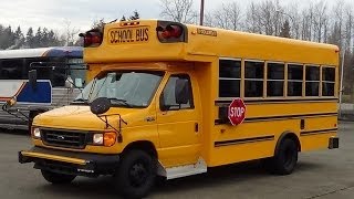 Northwest Bus Sales 2005 Ford E450 Collins 20 Passenger Type-A School Bus B02012