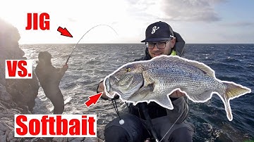 The BEST Lure!!! DENTEX Shore Jigging