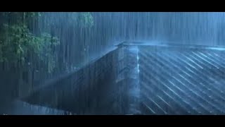 🔴 Sleep Immediately in 5 Minutes with Hard Rain on Metal Roof & Powerful Thunder Sounds at Night