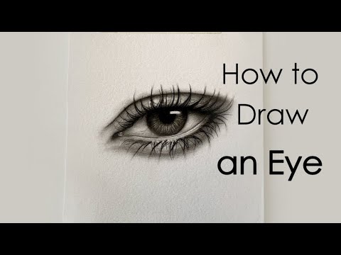 Hyper Realistic Eye Tutorial How to Draw an Eye - Hyper Realistic Charcoal #Drawing Tutorial - YouTube
