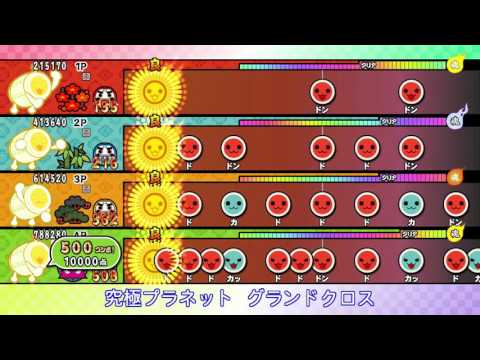 【全難易度同時】 太鼓の達人WiiU3 M.S.S.Planet